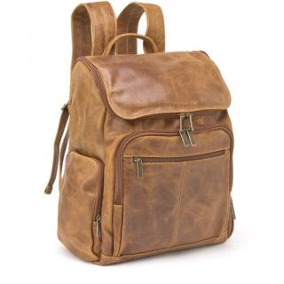 Moroccan Brown Leather Backpack | Handcrafted Vintage Design