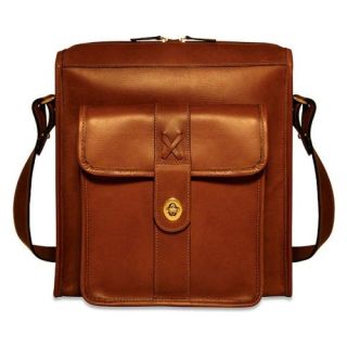 Vintage Hazelnut Brown Moroccan Leather Handbag