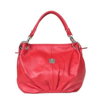 Vintage Moroccan Red Leather Handbag