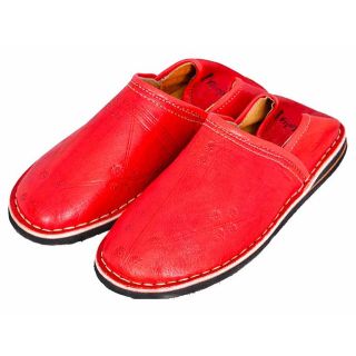 Luxury Moroccan Leather Slippers | Elegant & Cozy Comfort