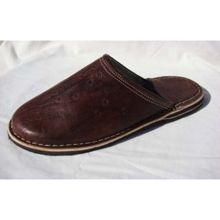 Luxury Moroccan Leather Slippers for Stylish Comfort
