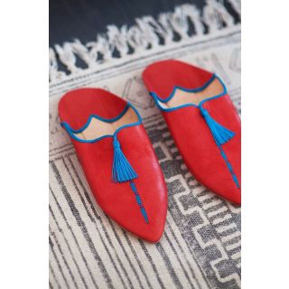 Premium Leather Slippers - Luxury Comfort & Style | Moroccan crafted | Home & Outings | Perfect Gift | Durable & Cozy