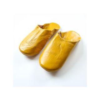 Luxury Moroccan Leather Slippers - Premium Comfort & Style