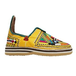 Luxurious Moroccan Leather Slippers for Home Comfort