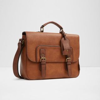 Tan Moroccan Leather Handmade Messenger Bag | Durable & Stylish