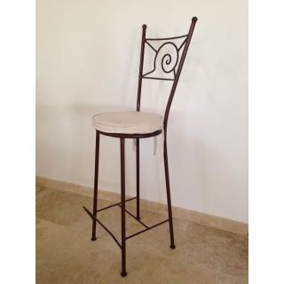 Captivating Hand-Forged Moroccan Metal Chair 072