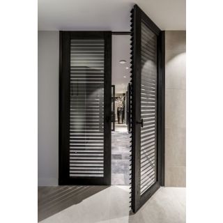 Contemporary Metal Door for Enhanced Home Security