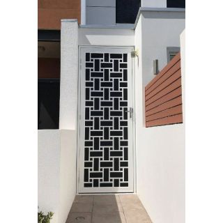 Modern Steel Security Door - Durable Protection & Style