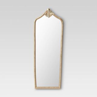 "Handmade Modern Moroccan-Inspired Golden Iron Mirror"