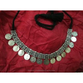 Moroccan Tuareg Berber Geometric Necklace - Handcrafted Ethnic Jewelry