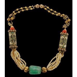 Moroccan Tuareg Berber Necklace - Handcrafted Ethnic Charm