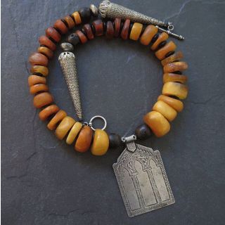 Moroccan Tuareg Berber Handmade Necklace | Exquisite Geometric Design