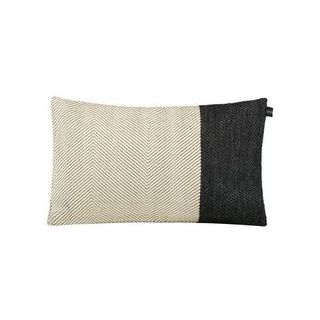 Handwoven Moroccan Black and Creme Pillows - Berber Crafted