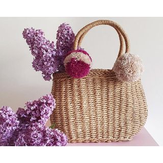 Handmade Moroccan Pom Pom Baskets - Sustainable Eco-friendly Style