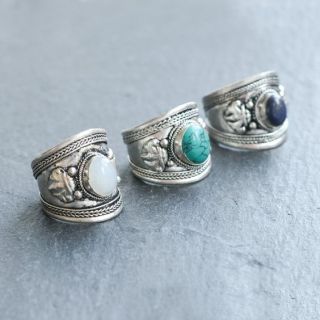 Handmade Moroccan Tuareg Berber Rings - Elegant & Vibrant Craftsmanship