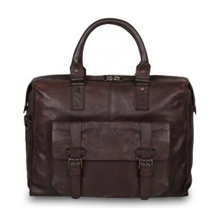 Moroccan Leather Travel Bag for Business and Outdoor Adventures