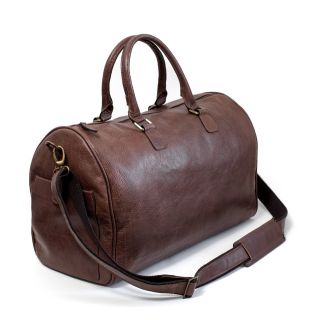 208 Dark Brown Moroccan Leather Travel Bag | Handcrafted Luxury & Versatility