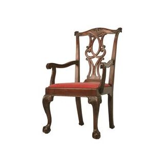 Moroccan Handcrafted Mahogany Wood Chair