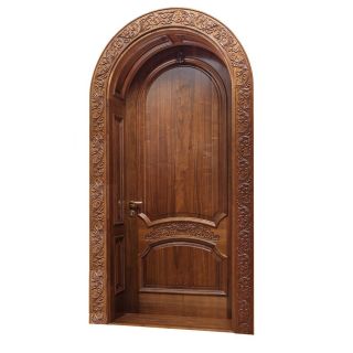 Moroccan Solid Wood Door - Handcrafted Elegance