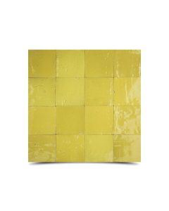 Moroccan Mosaic Solid Yellow Color – 30
