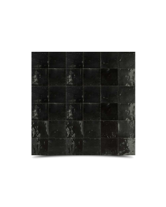Moroccan Mosaic Solid Black Color – 32