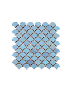 Small Moroccan Fish Scales – Blue Bell