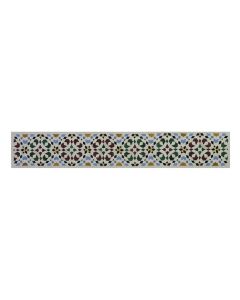 Moroccan Mosaic Border Multicolor - 46 for Walls & Floors