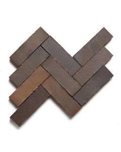 Moroccan Handmade Copper Brown Bejmat Tiles