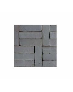 Dove Gray Bejmat Tiles - Handcrafted Moroccan Heritage Tiles