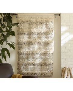 Moroccan Handwoven Wool Blanket | Rustic Elegance & Versatility