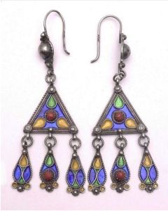 Captivating Moroccan-Inspired Geometric Earrings