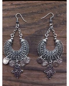 Moroccan Tuareg Berber Handcrafted Geometric Earrings