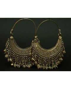 Moroccan Tuareg Berber Geometric Earrings | Handmade Ethnic Jewelry