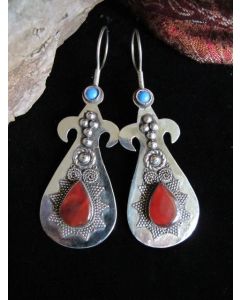 Moroccan Tuareg Berber Geometric Earrings for Trendsetters
