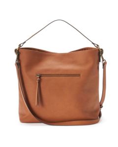 Brown Moroccan Leather Handbag | Fez Tanneries Craftsmanship