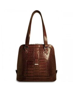 Timeless Dark Brown Moroccan Leather Handbag 001 - Premium Quality Craftsmanship and Vintage Elegance