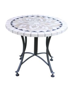 Moroccan Handcrafted Mosaic Table for Indoor and Outdoor Use
