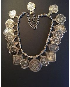 Moroccan Tuareg Berber Necklace - Handcrafted Ethnic Elegance