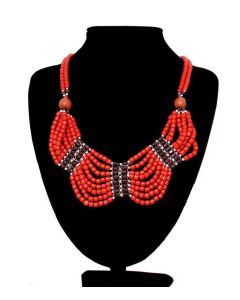 Handcrafted Tuareg Berber Necklace - Geometric Moroccan Design