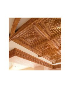 Moroccan Handcrafted Wood Ceiling - Exquisite Marrakesh Artistry