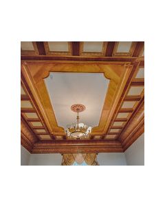 Vintage Moroccan Wood Ceiling - Hand-Carved Premium Masterpiece