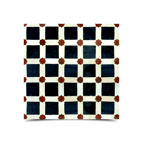 Elegant Moroccan Black Mosaic Tiles - Premium Zellige Collection