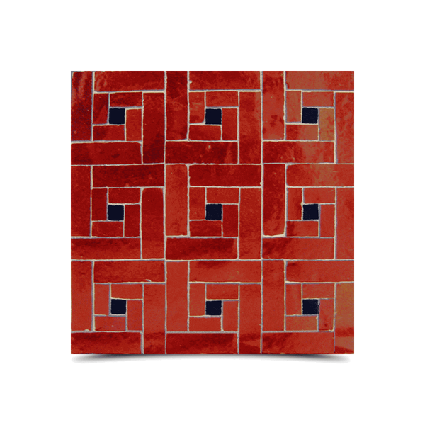 Moroccan Mosaic Multi-Color Pattern Tile - Oriental Charm