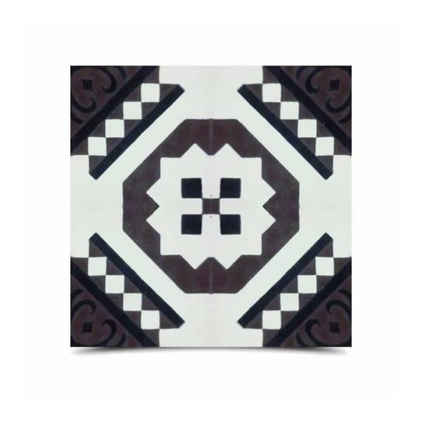 Moroccan Cement Tile Border | Multi-Color - 86