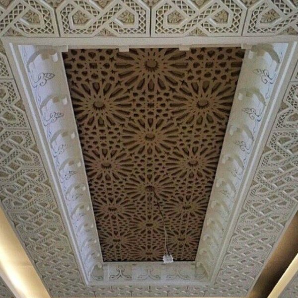 Moroccan Handcrafted Gypsum Plaster Arch - Premium Quality & Durability