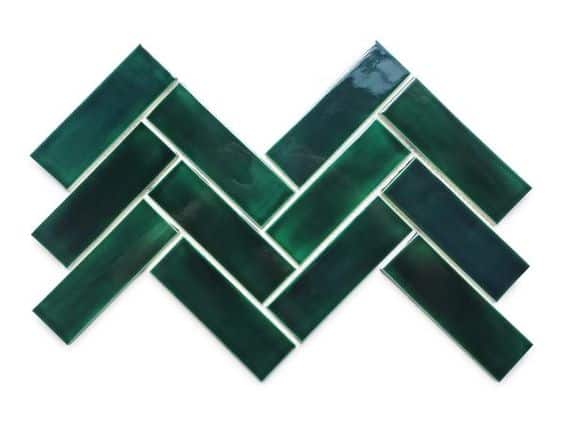 Timeless Sacramento Green Bejmat Tiles - Handcrafted Moroccan Elegance