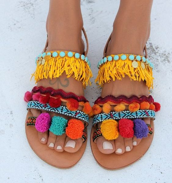 Chic Boho Sandals - Trendy Design for Fashion and Comfort