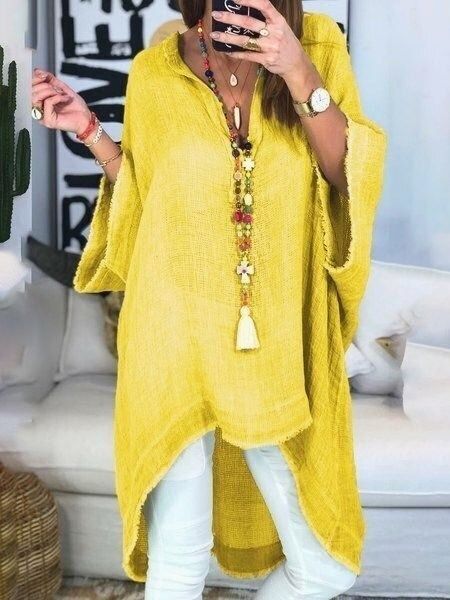 Exquisite Moroccan Embroidered Kaftan Dress - Bohemian-Chic Style