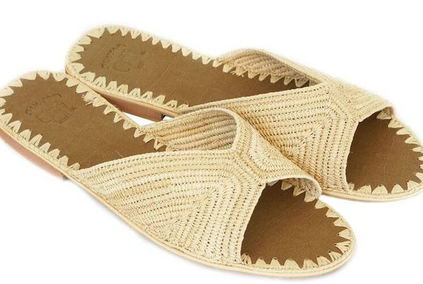 Chic Natural Material Straw Sandals - Sustainable Style