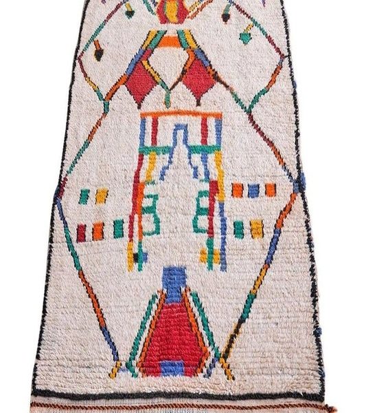 Moroccan Wool Berber Area Rug - Handwoven Premium Quality